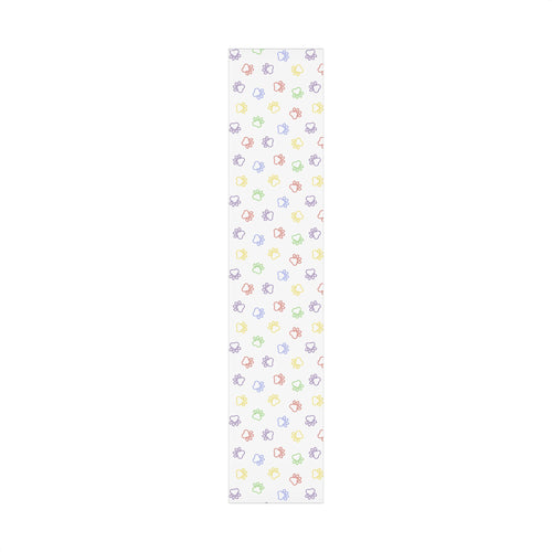 Gift Wrap Paper — Colorful Paw Print Pattern (Pet Lover Wrapping Paper)