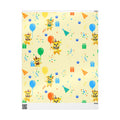 Silly Mutts Tales™ Peeps Birthday Gift Wrapping Paper – Butter Yellow