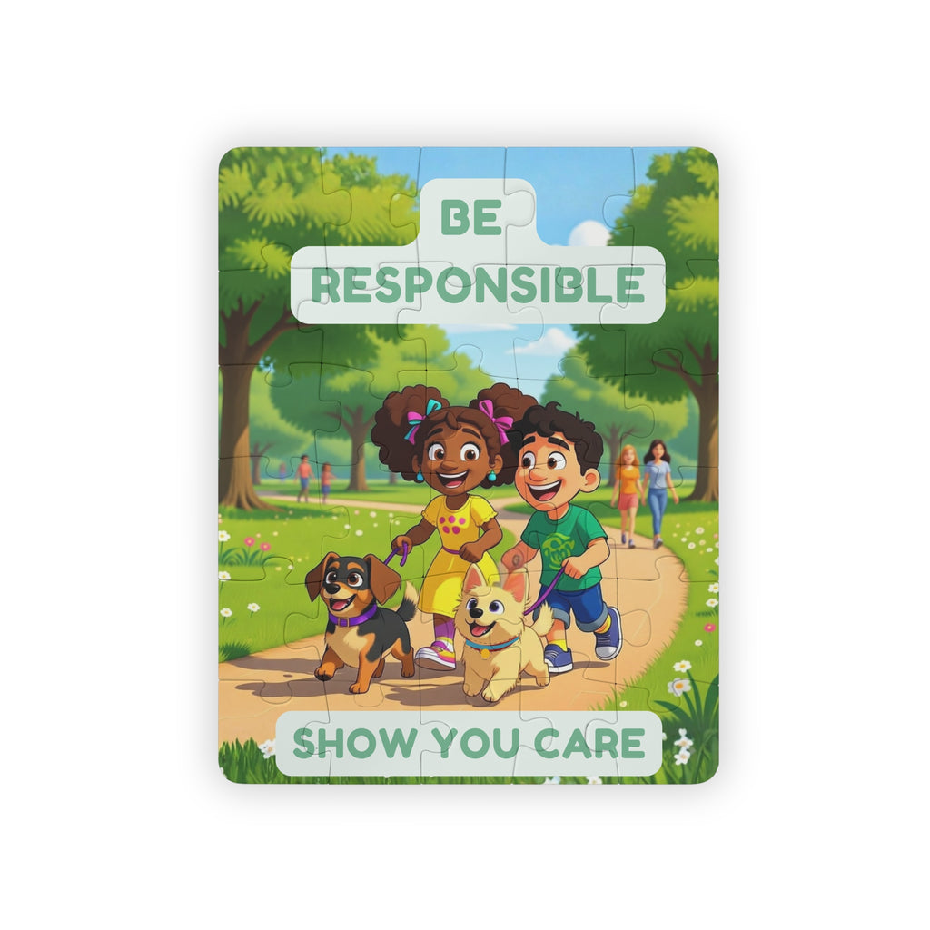 Kids' Puzzle — Silly Mutts Tale: Be Responsible / Show You Care (Zoey & Joey Walking Rescue Dogs)