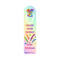 Color Your World With Kindness Bookmark – Candy the Artist Pup