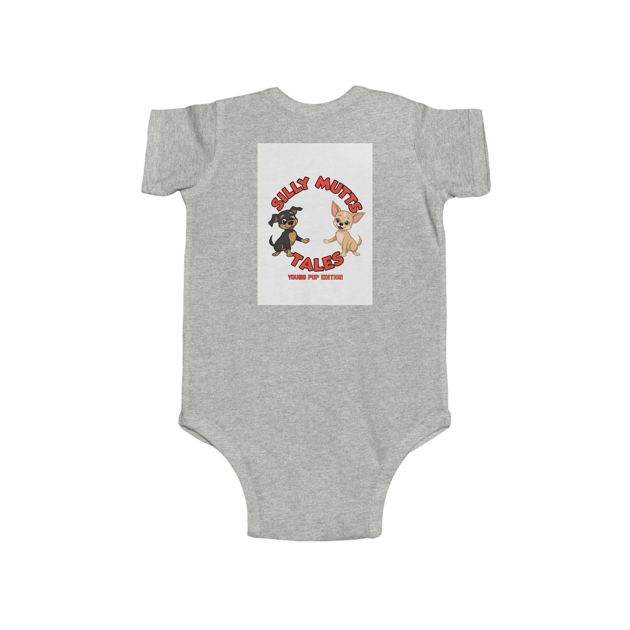 Infant Bodysuit — "Be Responsible / Show You Care" Silly Mutts Tales Puppy Walkers