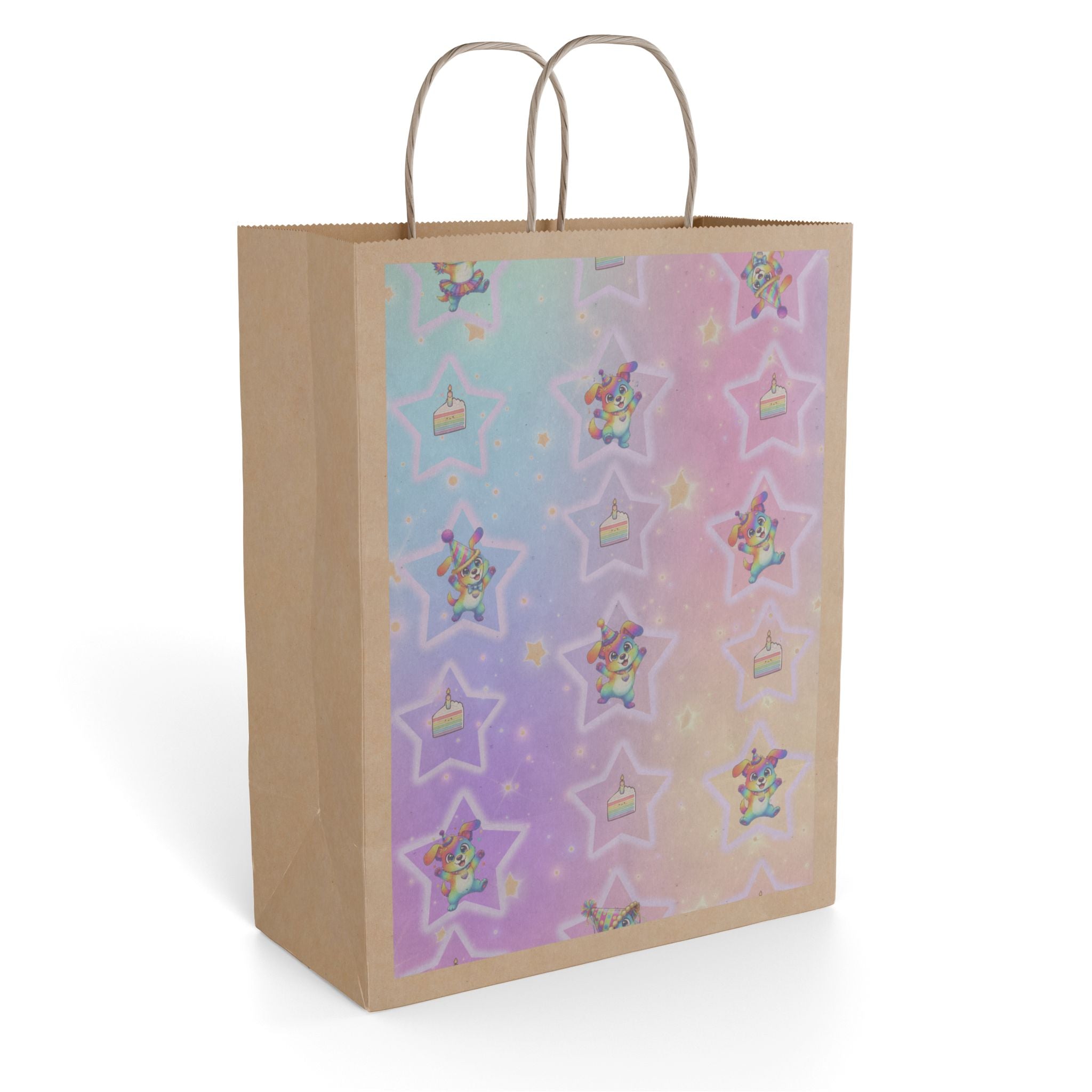 Silly Mutts Tales™ Birthday Gift Bag – Rainbow Candy | Color Your World With Kindness™